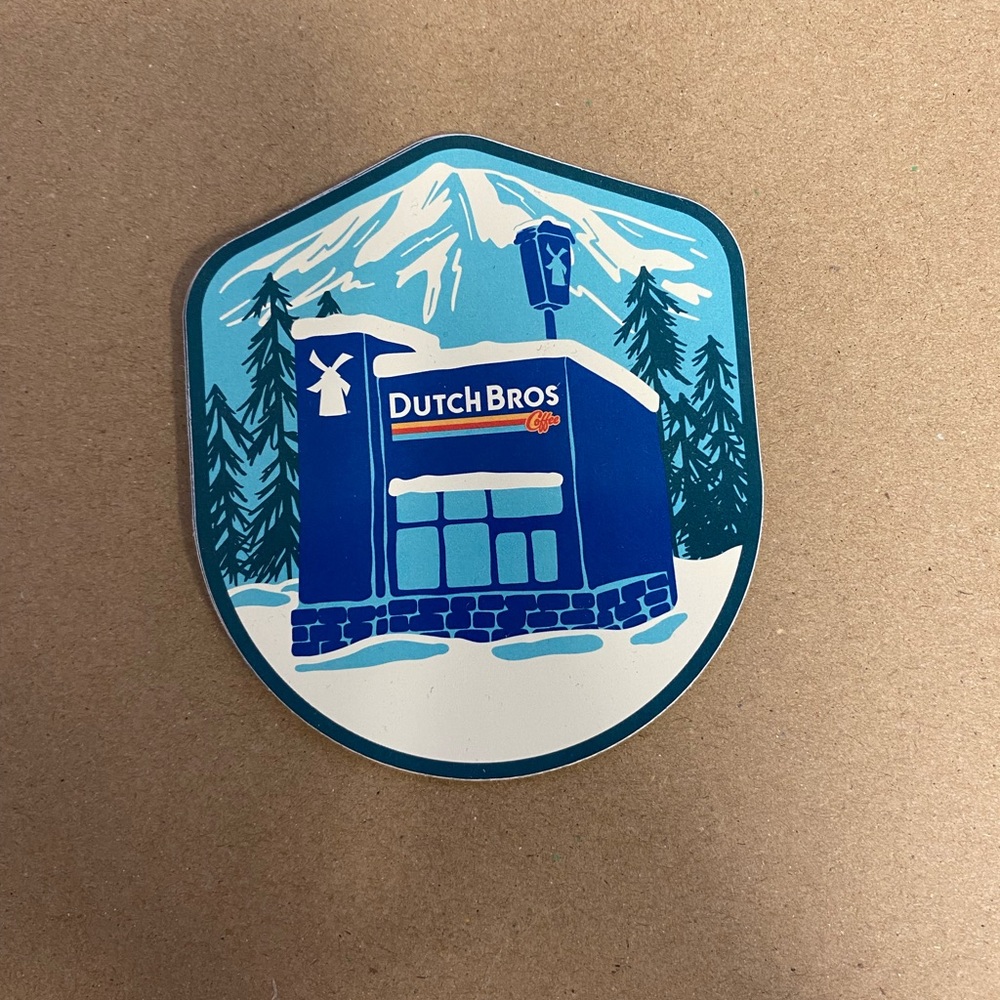 Dutch Bros Winter Sticker! Selling Alone or 3 for $15!
